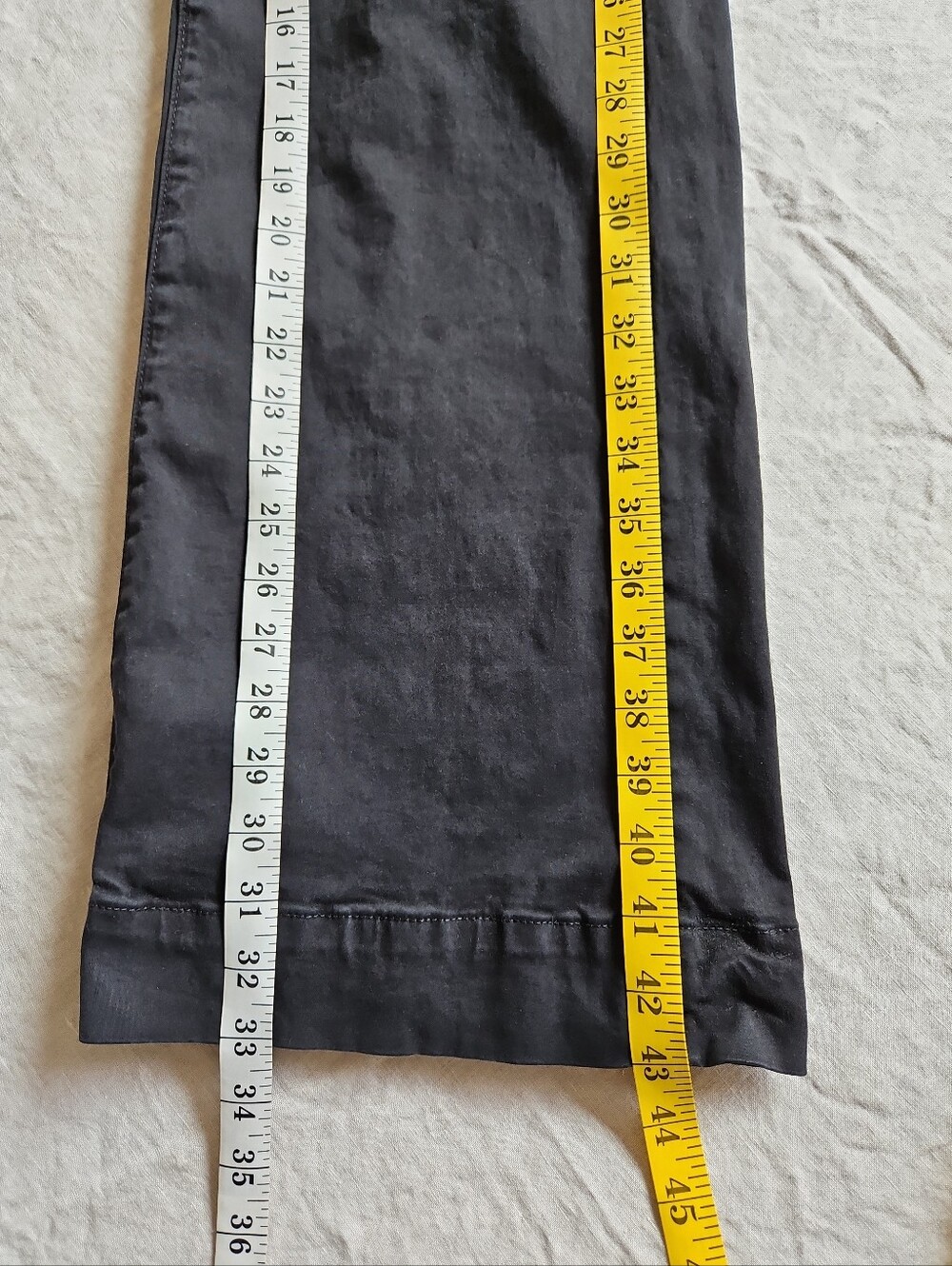 Joe's The Mia High-Rise Faded Black Wide-Leg Jeans Size 26 Long - Picture 5 of 14